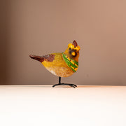 Elizabeth Resin Bird w/ Metal Feet