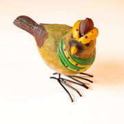 Elizabeth Resin Bird w/ Metal Feet