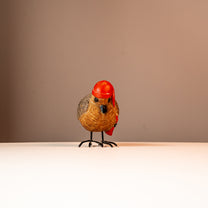 Elizabeth Resin Bird w/ Metal Feet