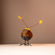 Elizabeth Resin Bird w/ Metal Feet