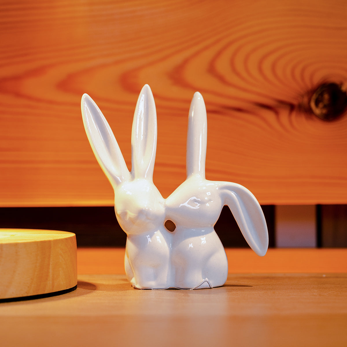 Porcelain Bunny Rabbit Ring Holder