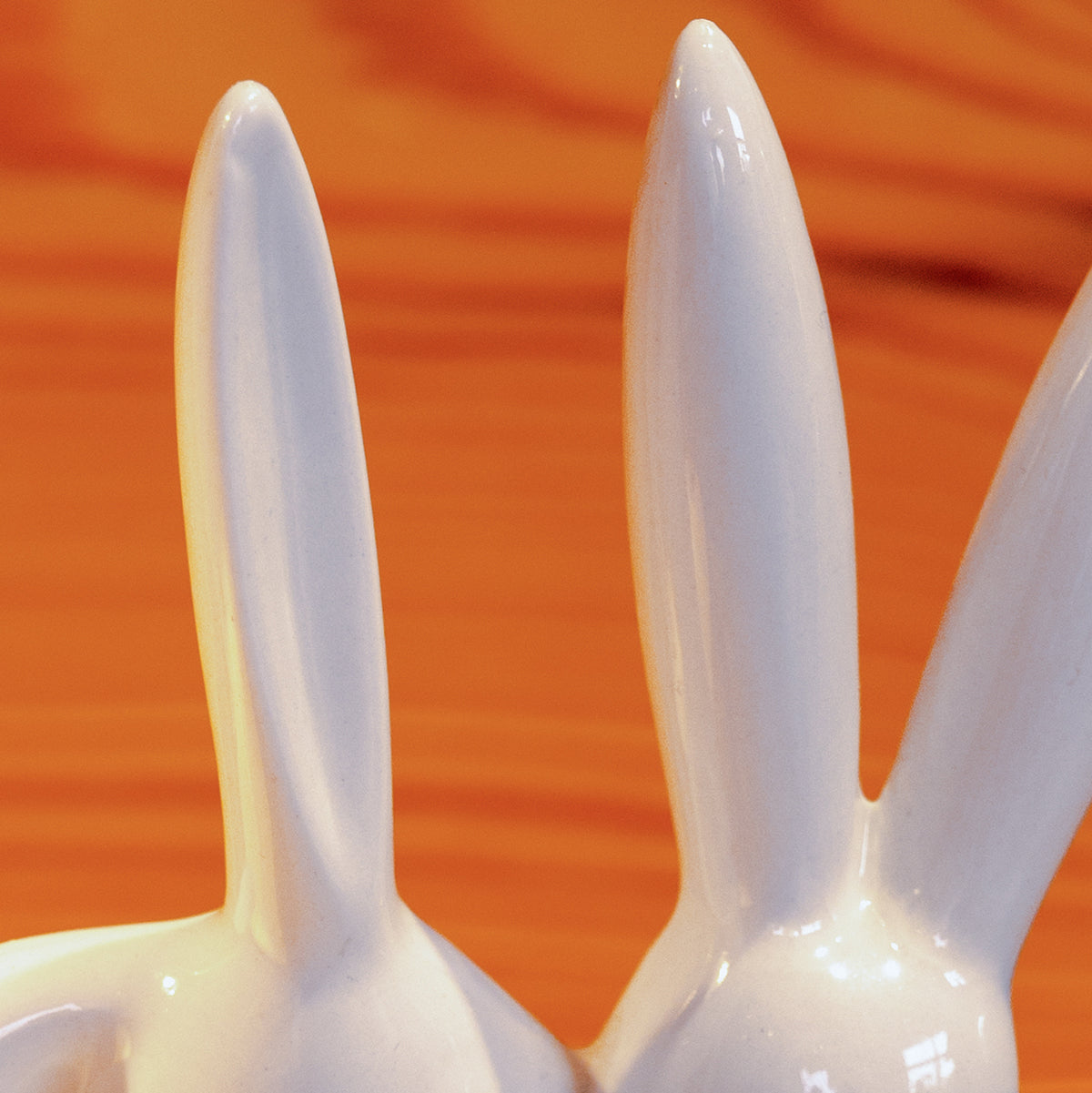 Porcelain Bunny Rabbit Ring Holder
