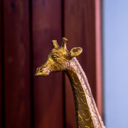 Resin Giraffe Jewelry Holder w/ Magnet, Gold Finish