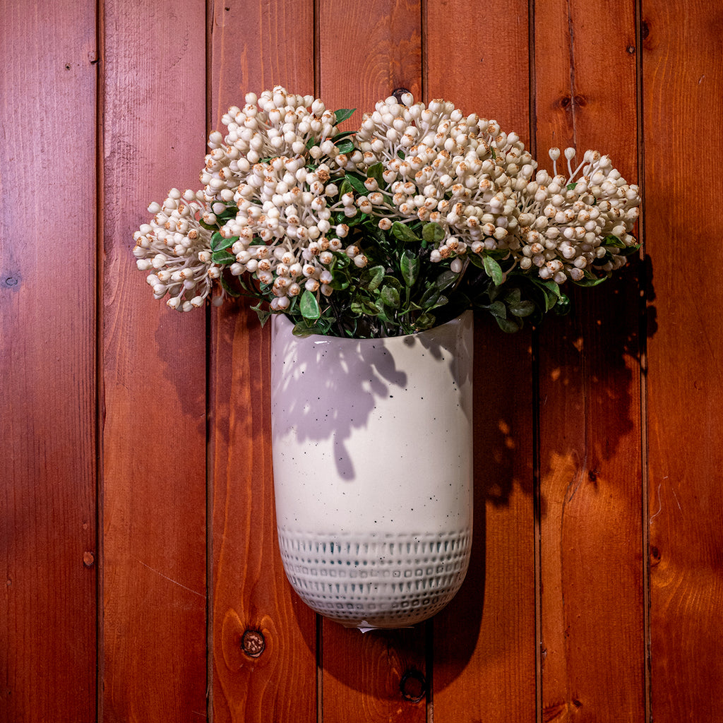 Stoneware Wall Planter