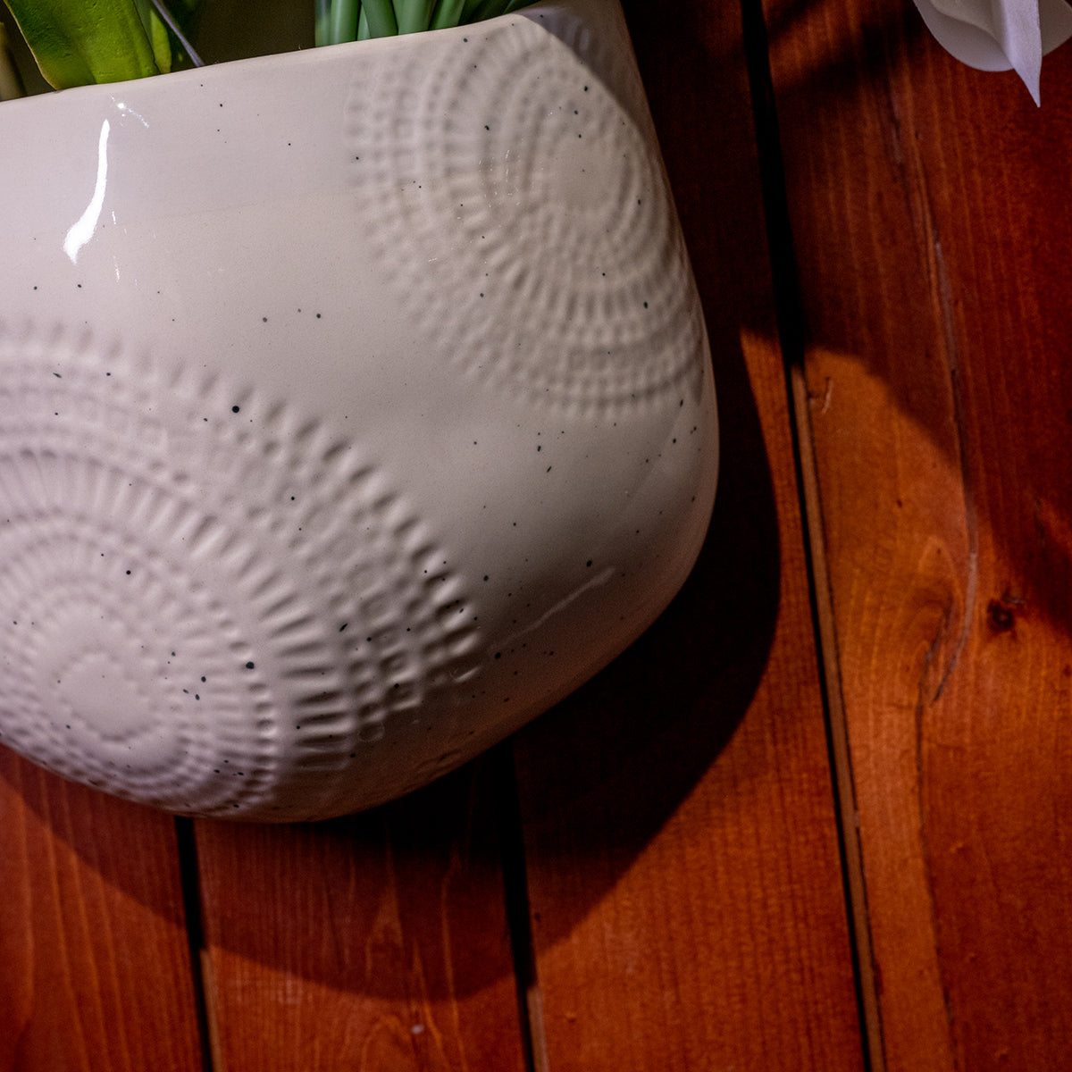 Stoneware Wall Planter