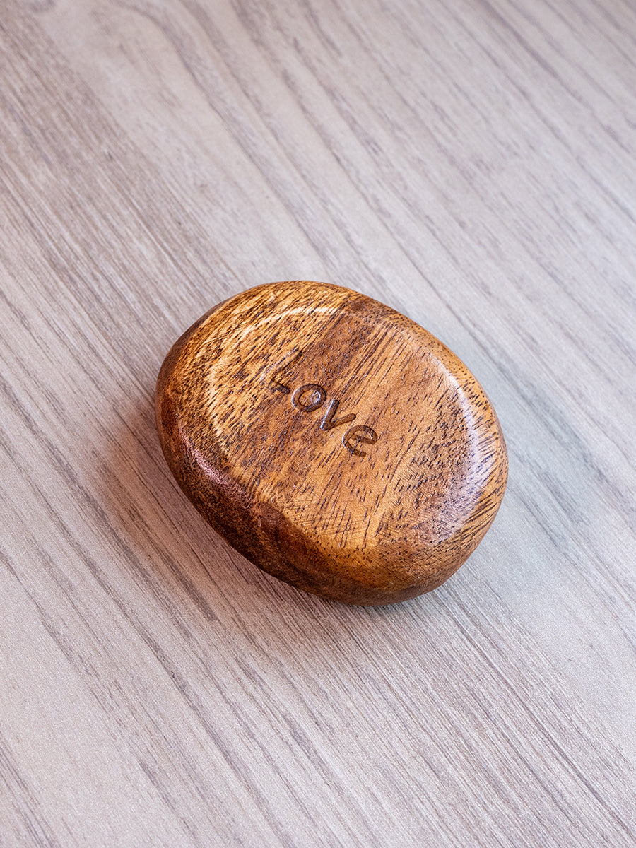 Acacia Wood Stones w/ Word