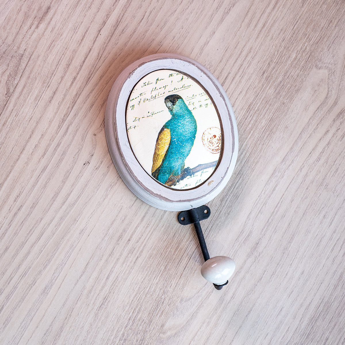 MDF Bird Image Wall Hook