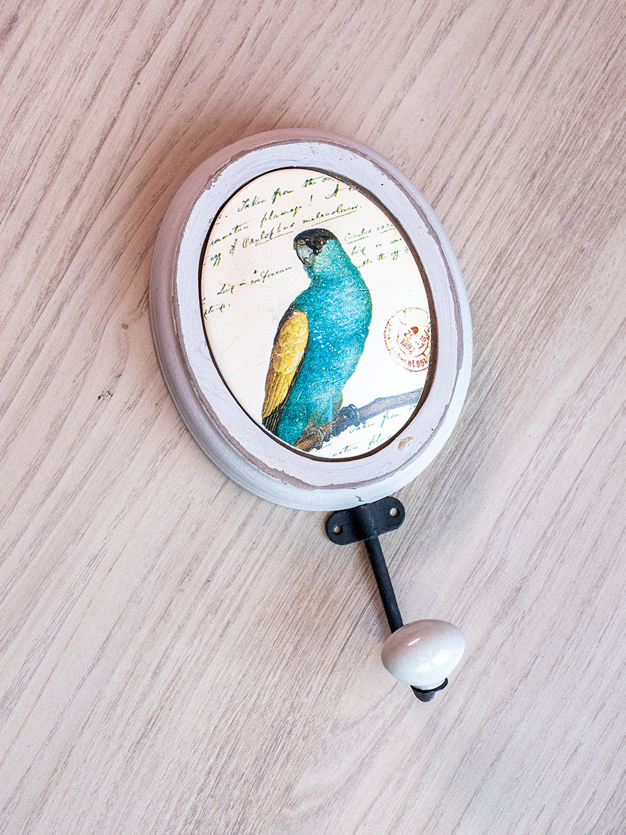 MDF Bird Image Wall Hook