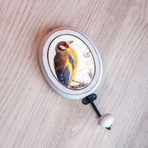 MDF Bird Image Wall Hook