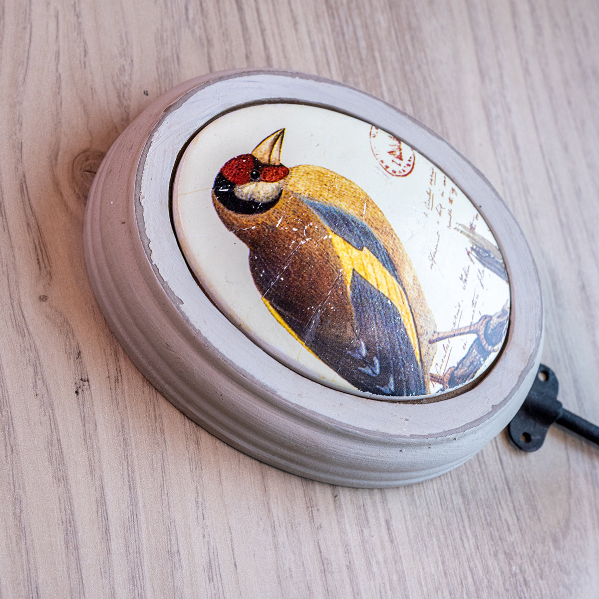 MDF Bird Image Wall Hook