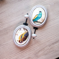 MDF Bird Image Wall Hook