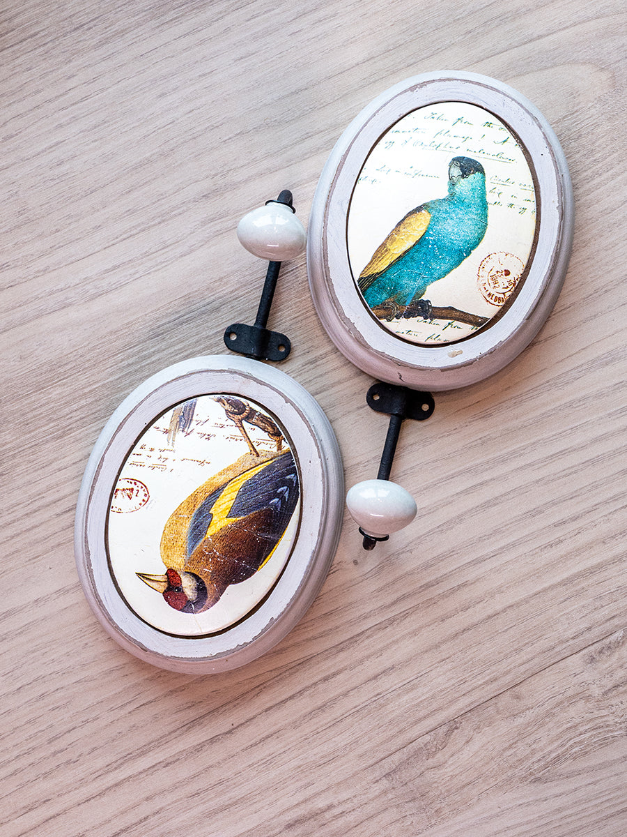 MDF Bird Image Wall Hook