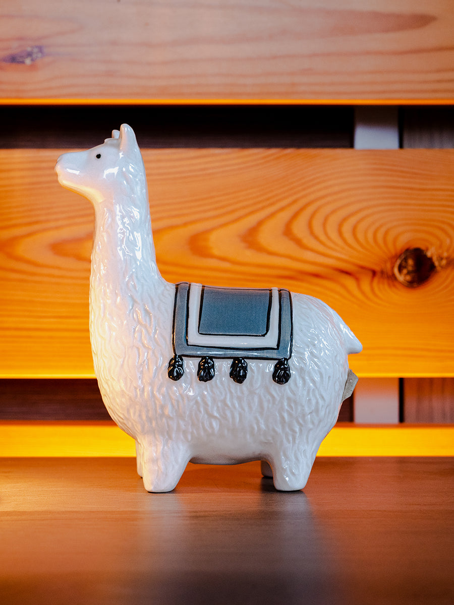 Stoneware Llama Piggy Bank