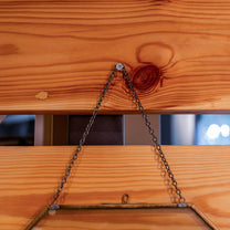 Hanging Brass Photo Frame