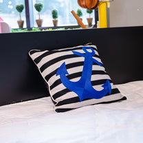 Kids Cushion Cover (Anchor Royal Blue)