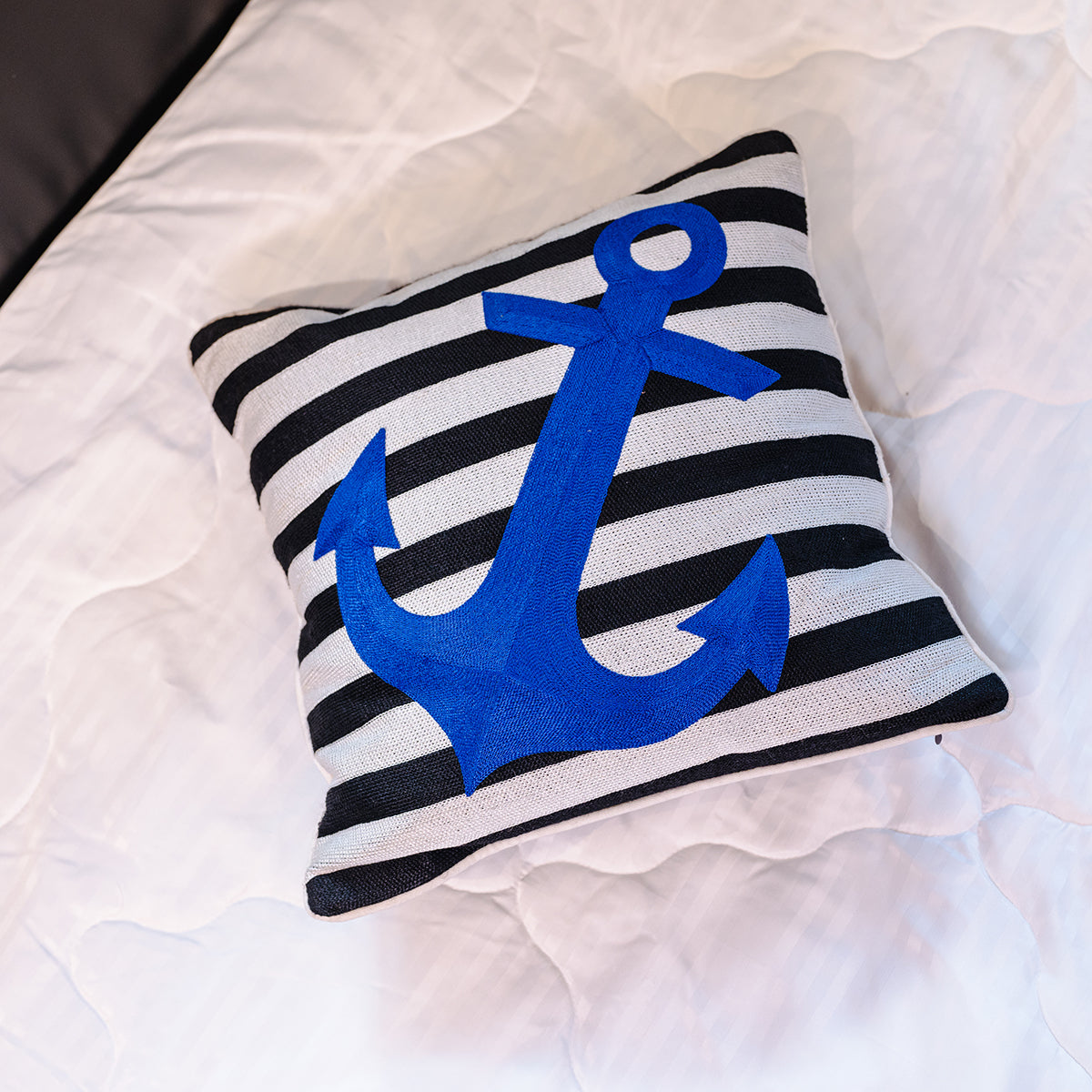 Kids Cushion Cover (Anchor Royal Blue)