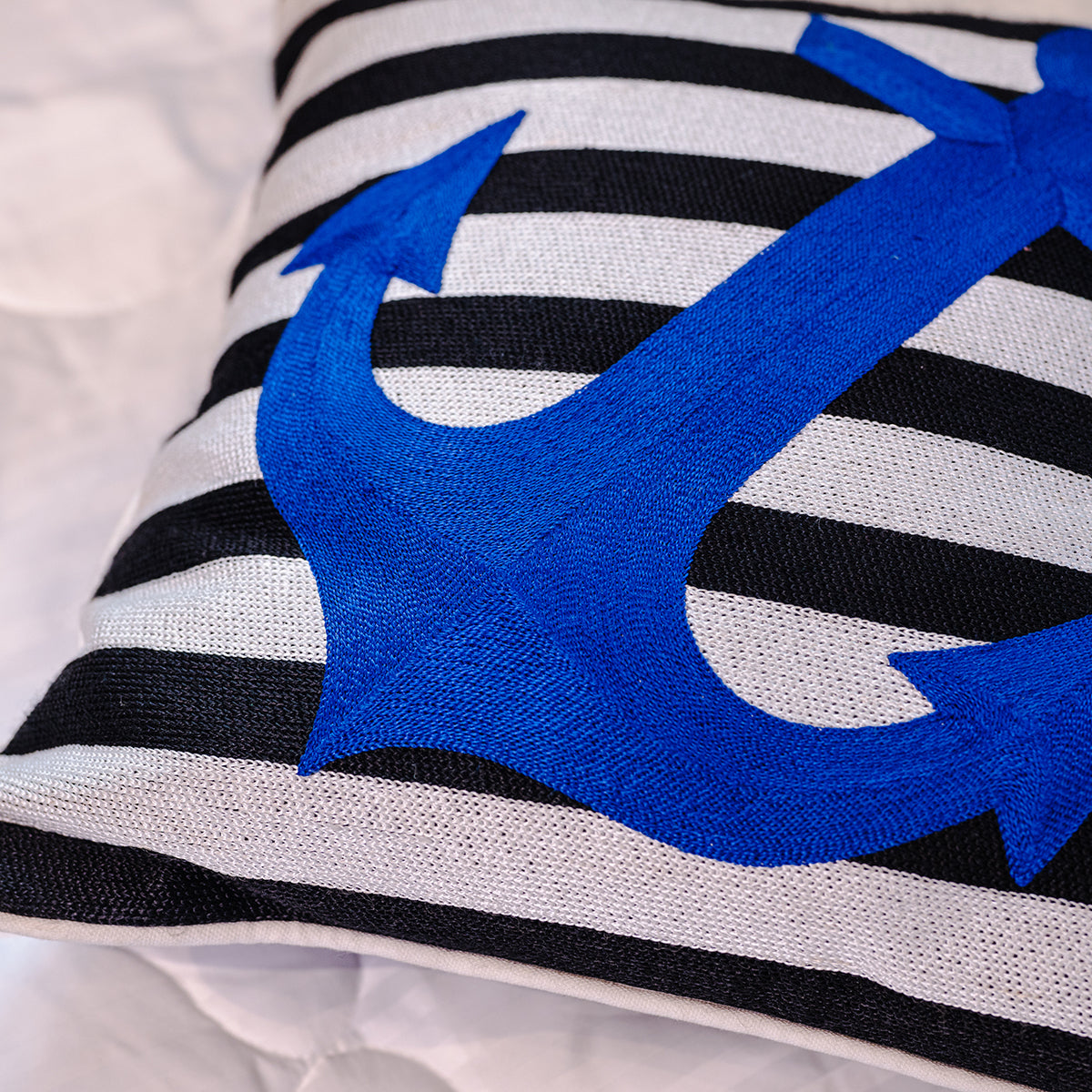 Kids Cushion Cover (Anchor Royal Blue)