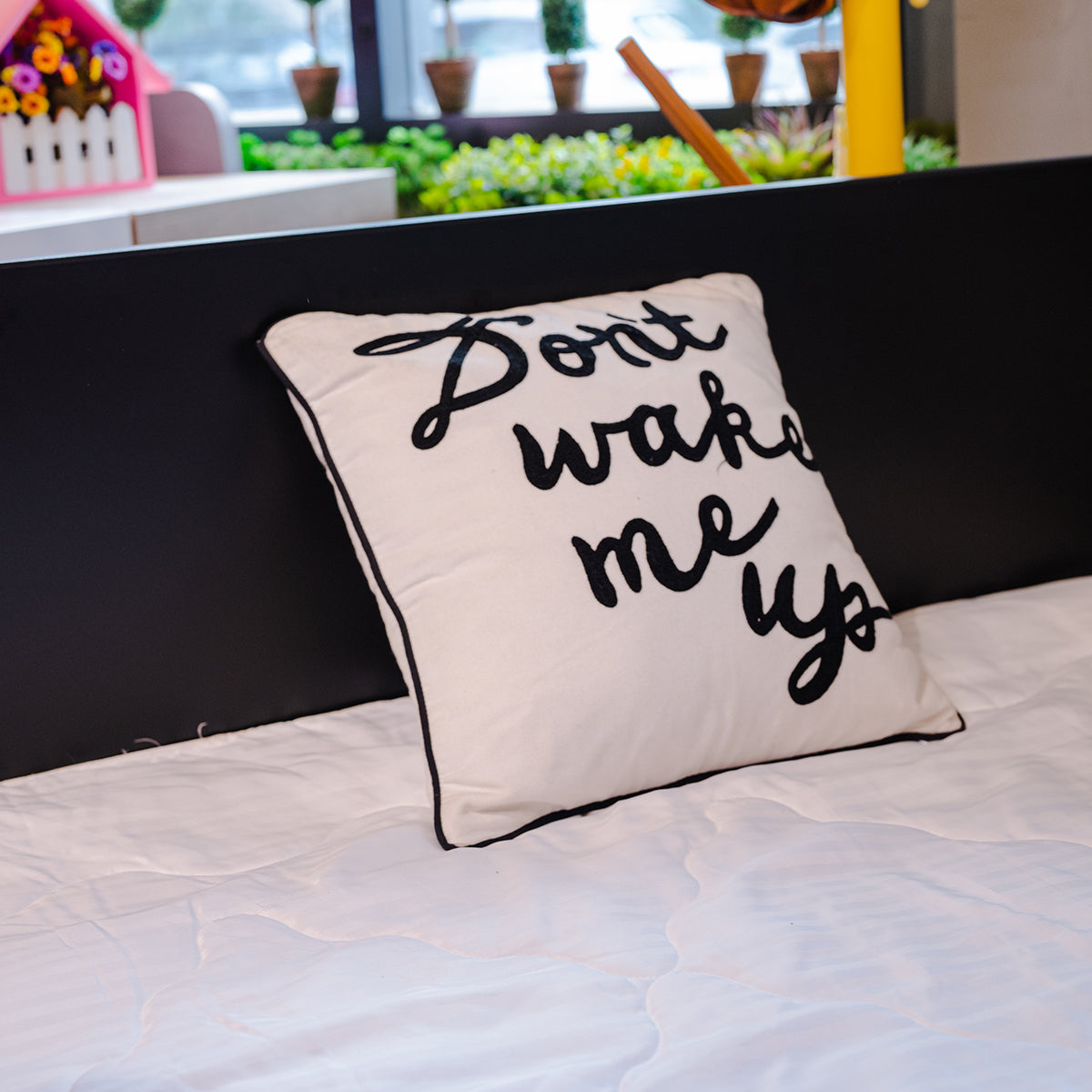 Kids Cushion Cover (Wake Up)