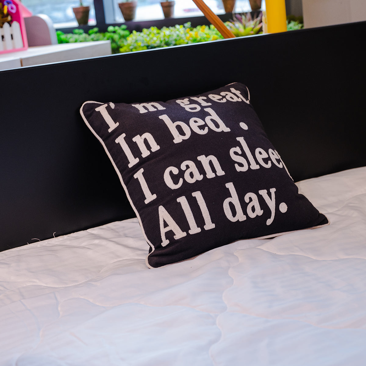 Kids Cushion Cover (Sleep All Day)
