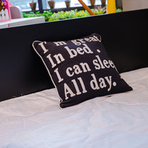Kids Cushion Cover (Sleep All Day)