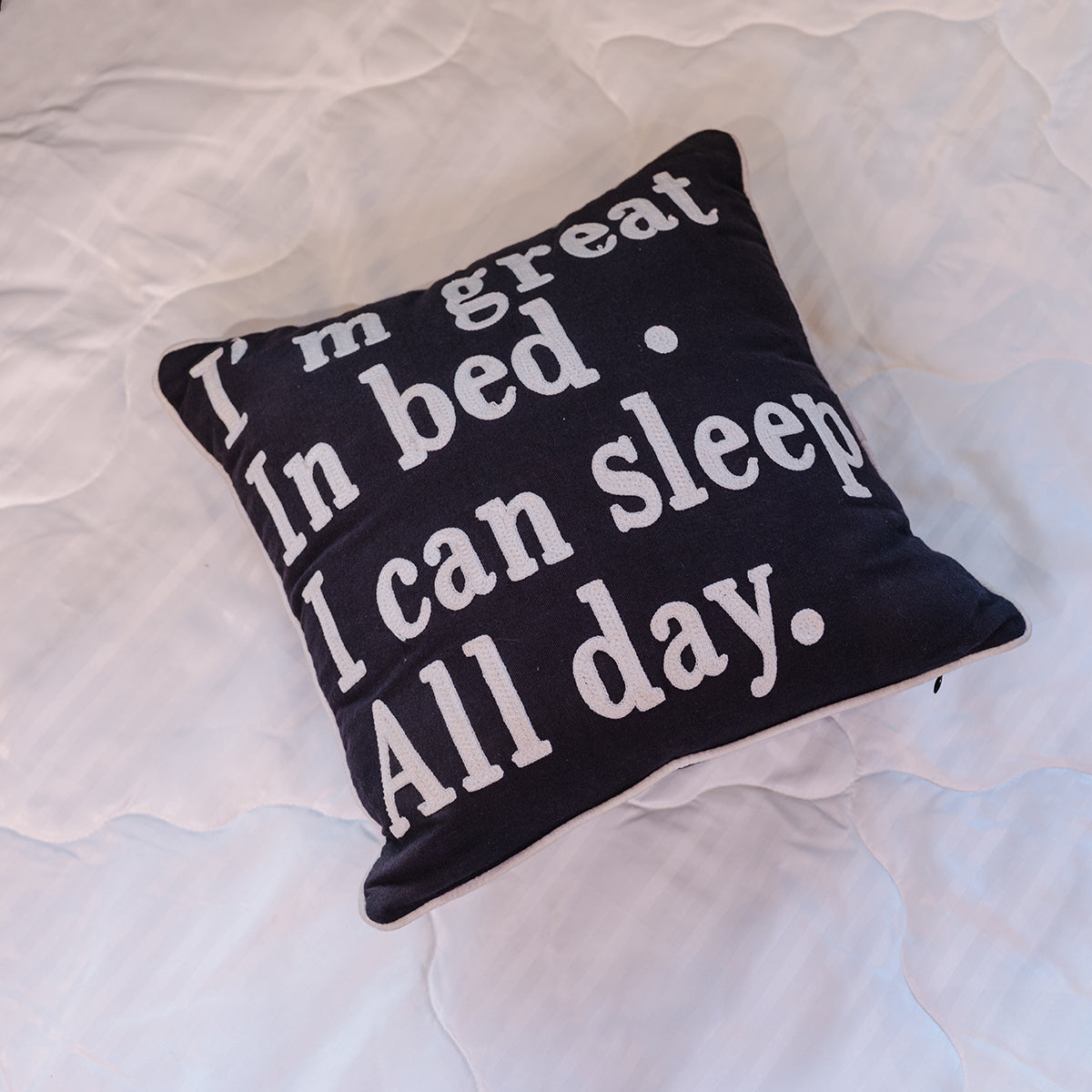 Kids Cushion Cover (Sleep All Day)