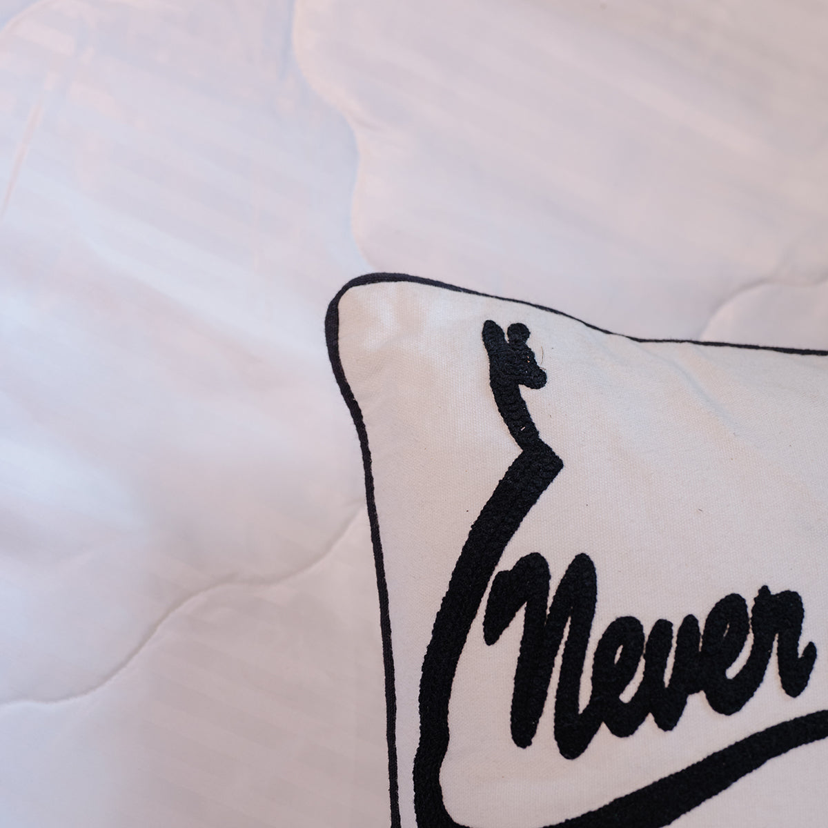 Kids Cushion Cover (Never Grow Up)