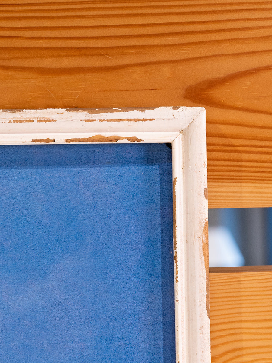 Wood Framed Wall Art w/ Sail Boat